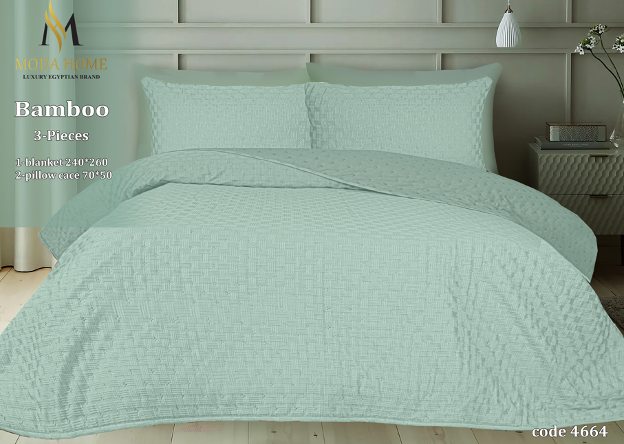 Bamboo duvet cover double 3 pcs 240*260