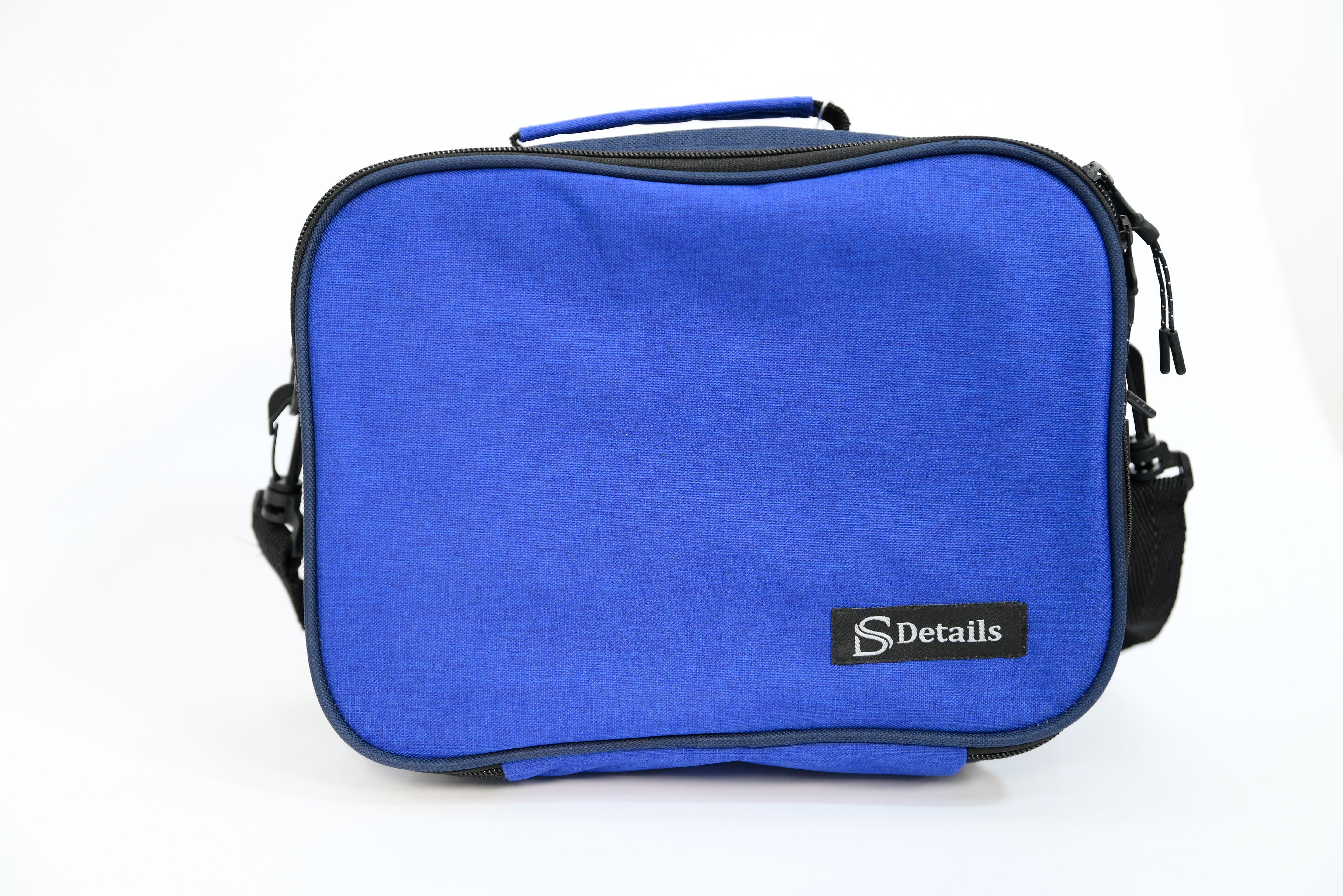 Rectangular 7-liter lunch bag by Husseiny Youssef, insulated food container with handles for easy carrying.