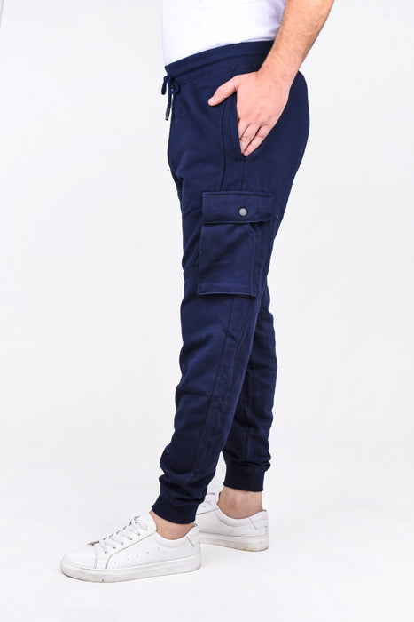 Melton pants Blue