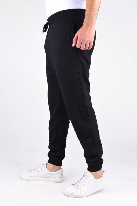 Melton pants Black