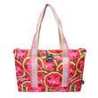Watermelon Slices & Red Tye Dye Double Face Tote Bag