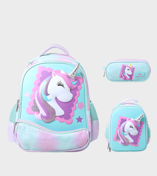 17 inch school bag 3-piece set