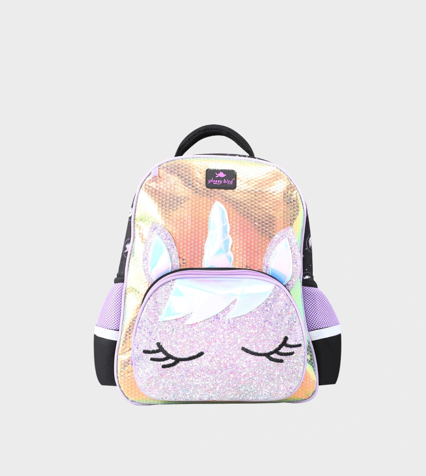 " Glossy-Bird UNICORN SCHOOL BAG Size 17 "