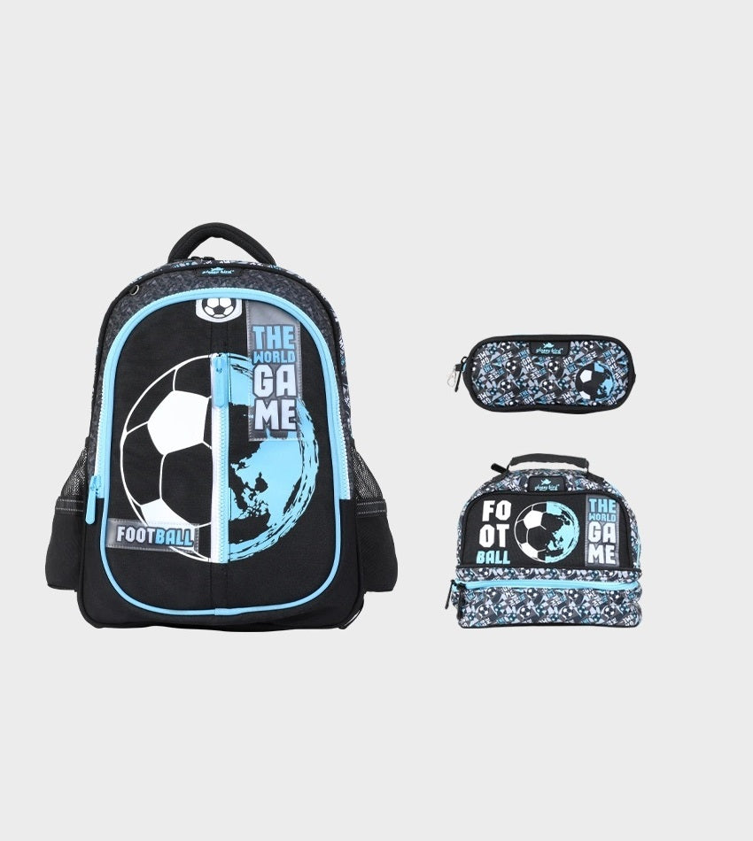 3-piece set  17-inch school backpack