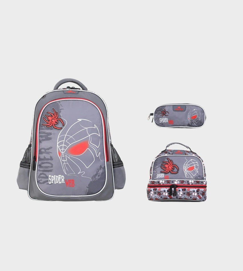 17-inch school backpack 3-piece set