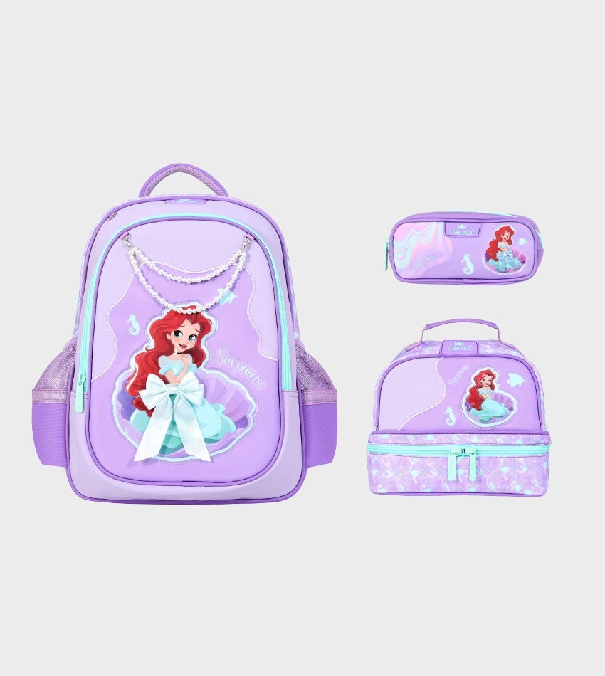 17 inch school bag  3-piece set