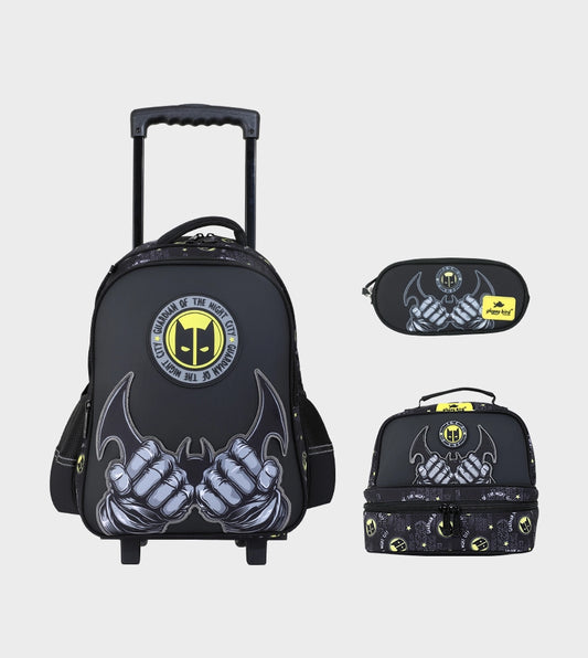 17 inch 3-piece set: Rolling School Bag