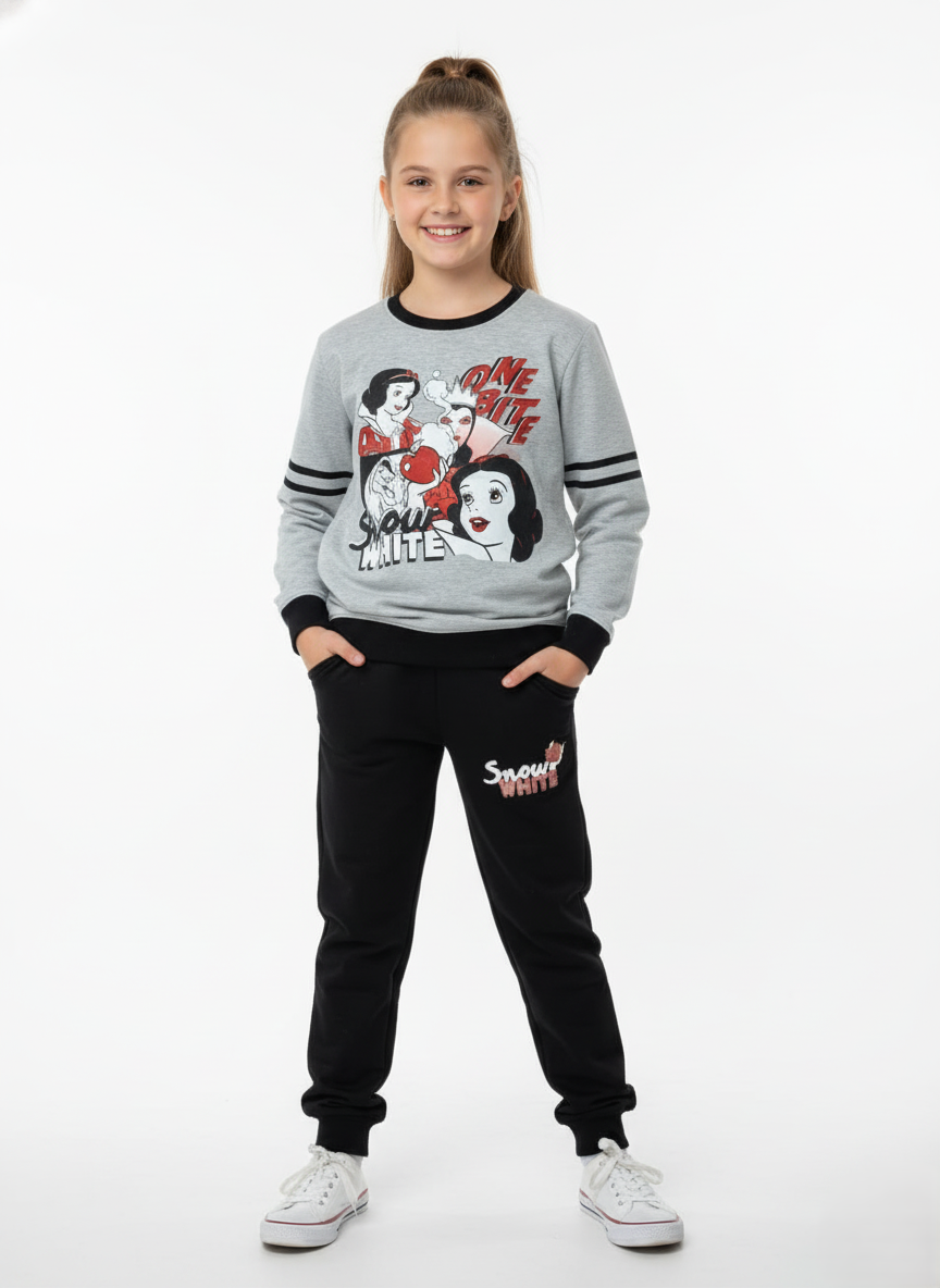 SNOW WHITE R NECK PAJAMA