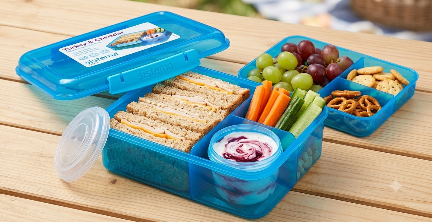 " Sistema bento lunch box 1.65 Liter "