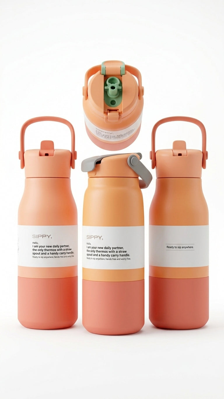 ""LIFETRADE Stainless water bottle 650 ML "