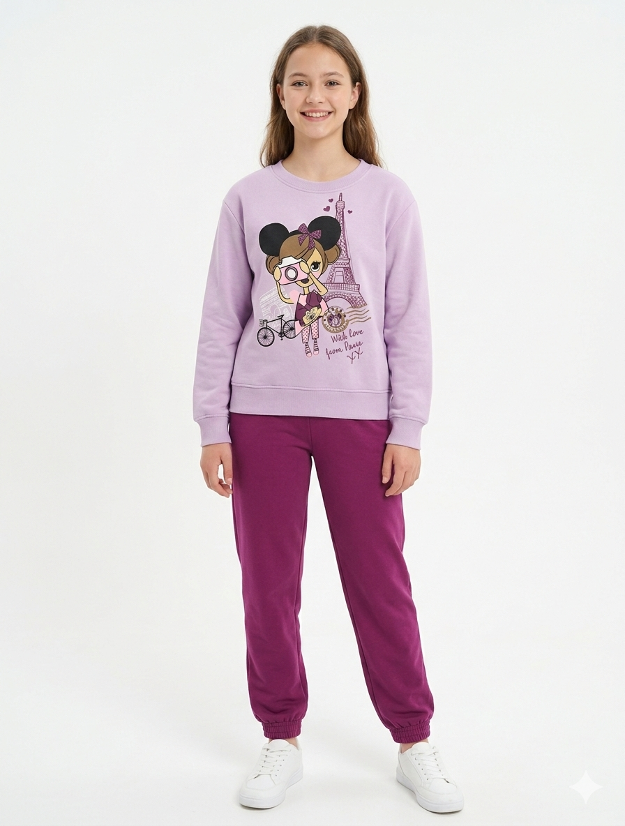MINNIE R NECK PAJAMA