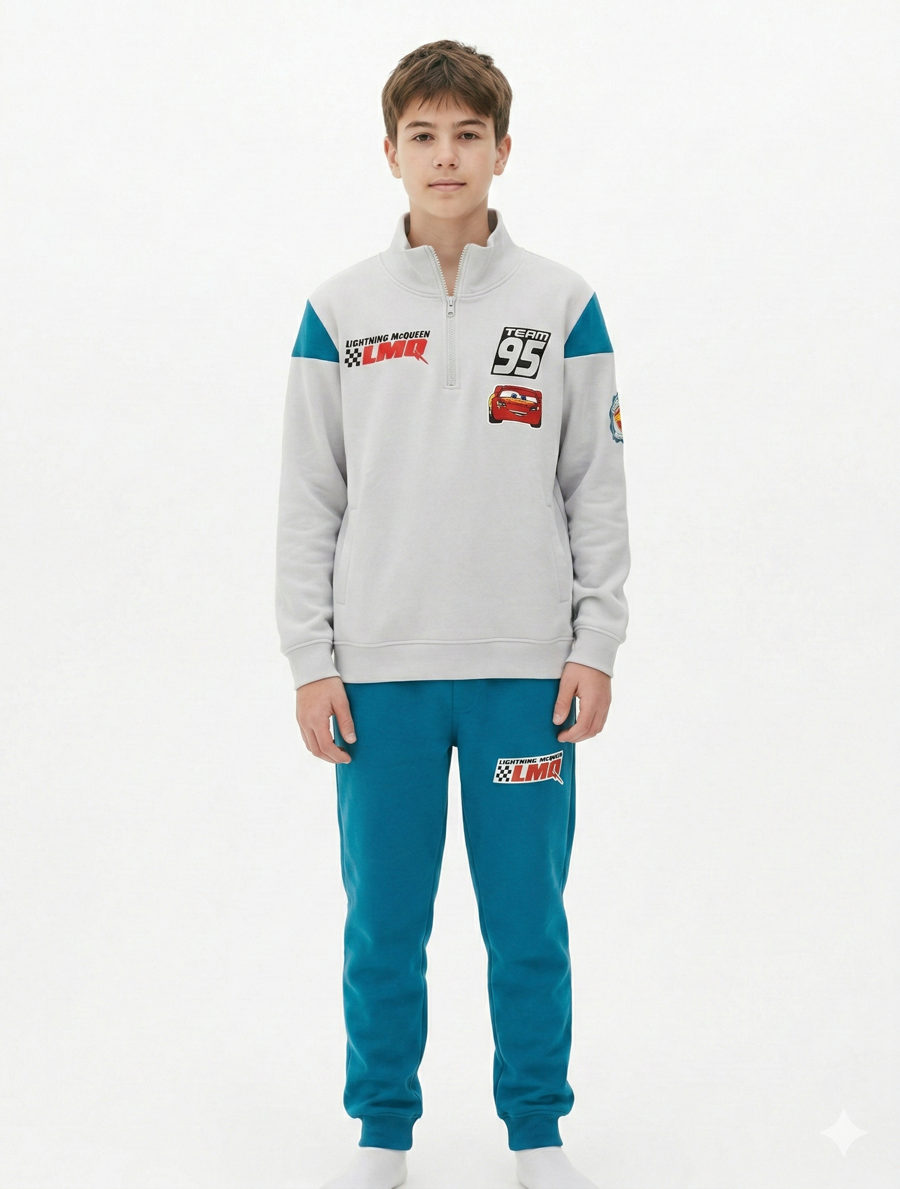 CARS H.COLL&H.ZIPPER PAJAMA - Hussein Youssef