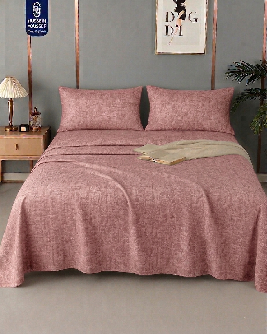 Gold youth bedding set by MODA HOME featuring a 3-piece design with Gemini pattern, size 240x180 cm.