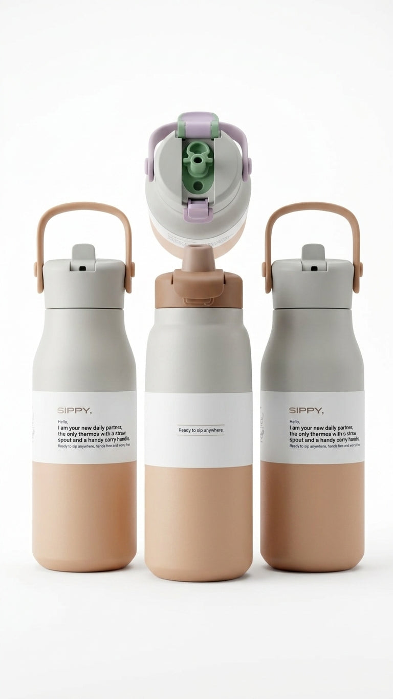""LIFETRADE Stainless water bottle 650 ML "