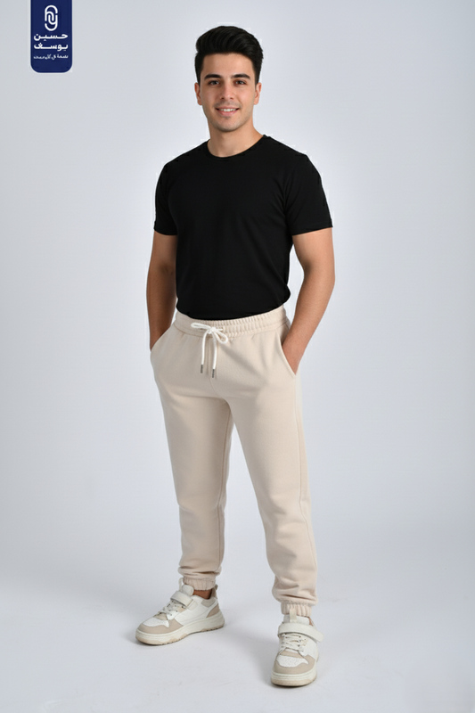 SWEATPANT REGULAR  BEIGE