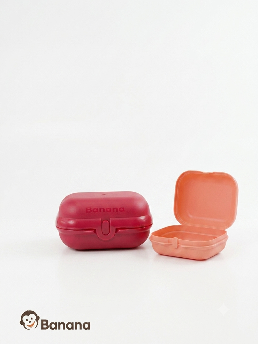 " BANANA Easy Lock Lunch box 600 ML "