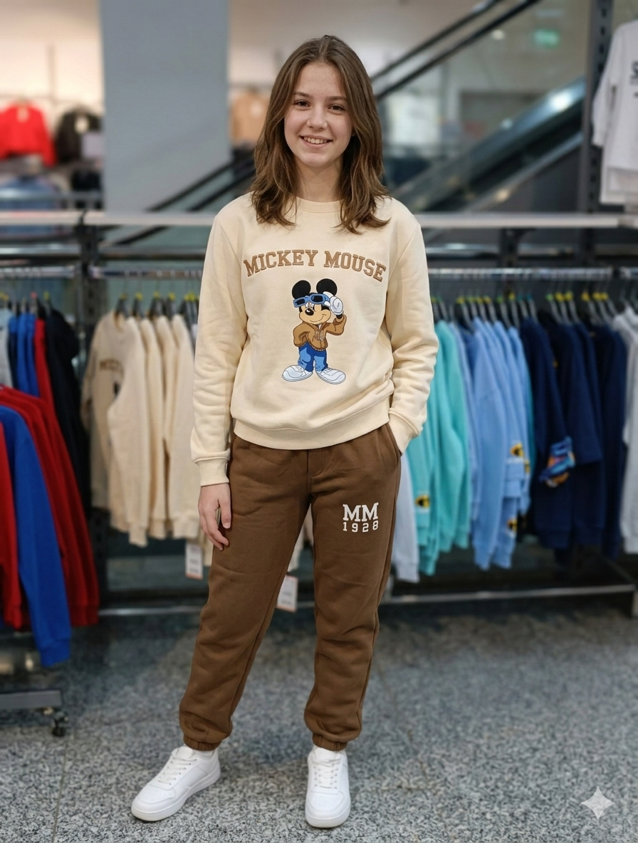 MICKEY R.NECK PAJAMA