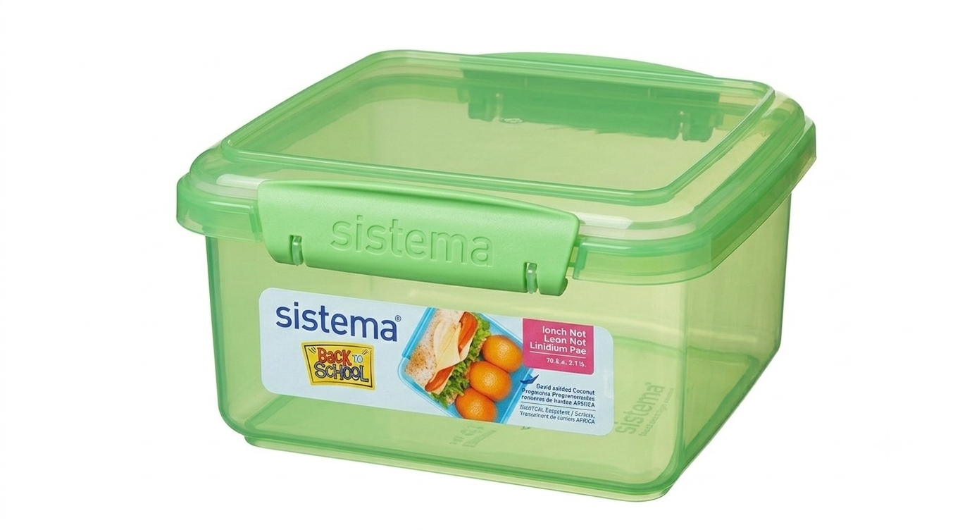 " Sistema Lunch Plus Lunch Box, 1.2 Liter Capacity "