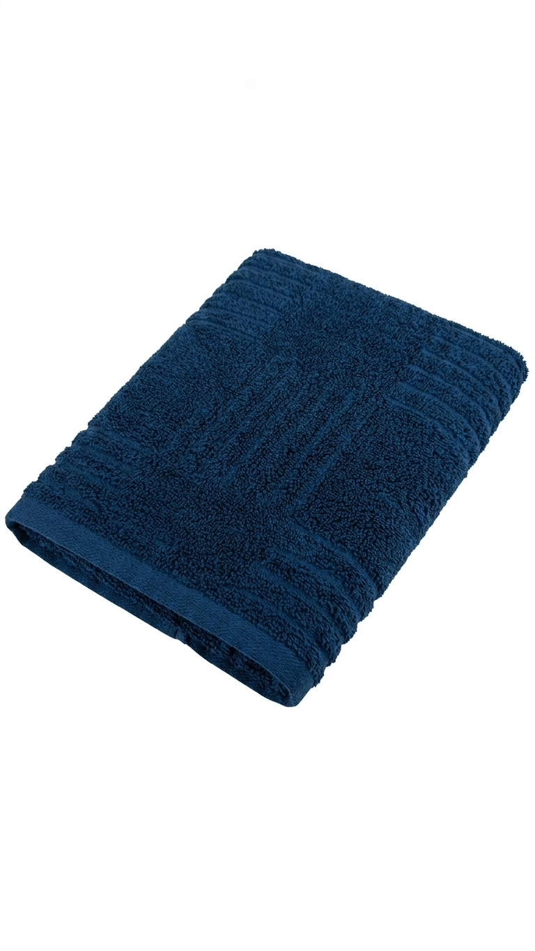 Checkered pattern cotton towel by MODA HOME, 50x100 cm, featuring a stylish black and white checkered design for bathroom or kitchen.