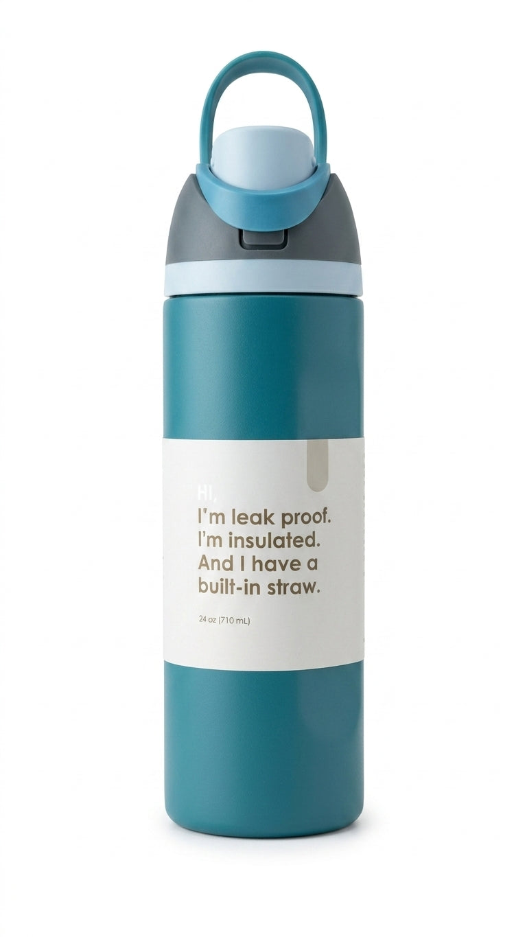 ""LIFETRADE Stainless water bottle 700 ML "