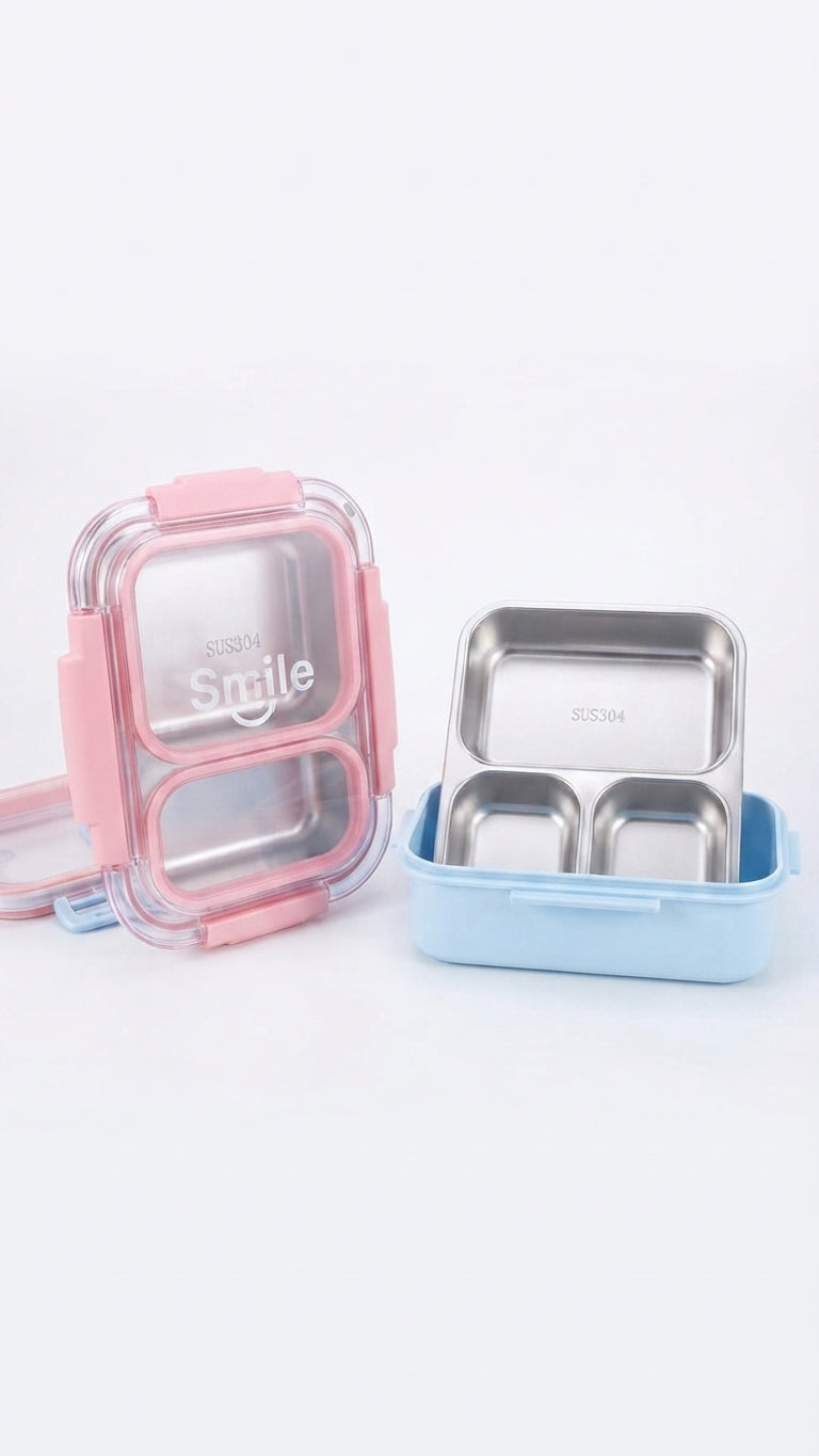 ""LIFETRADE Stainless Lunchbox 850 ML"