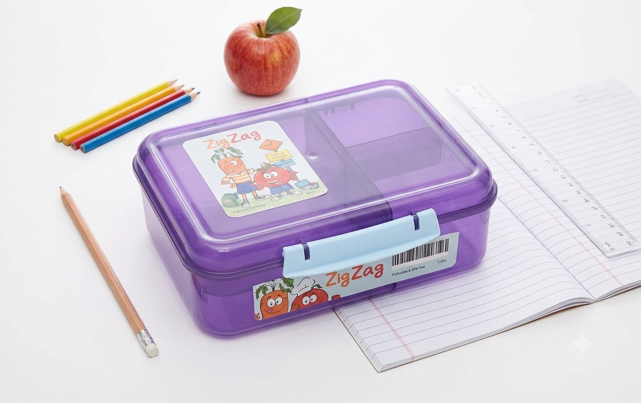 " ZIGZAG Lunch Box 1.65 Liter "