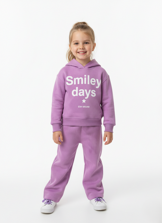 SMILEY DAYS HOODIE SET