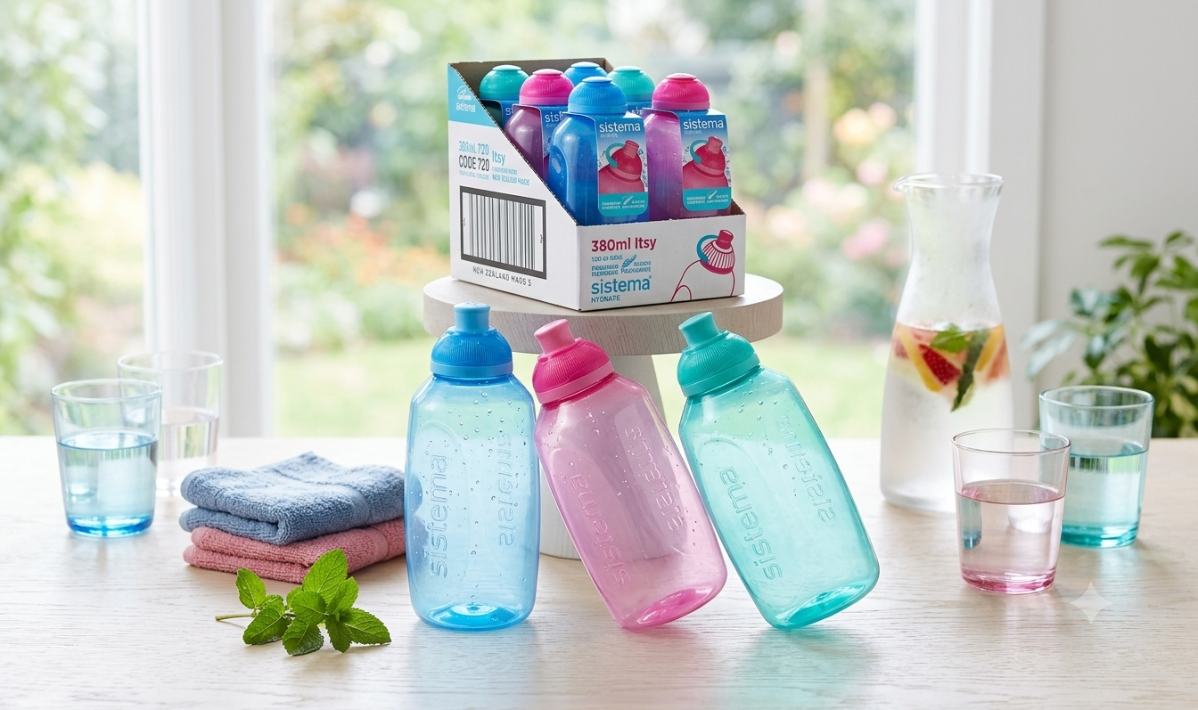 " Sistema 380ml Itsy Squeeze Bottle "