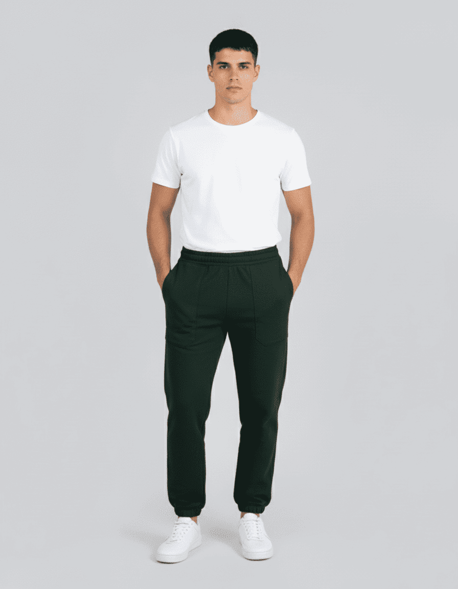 REGULAR ELASTIC BAND SWEATPANT