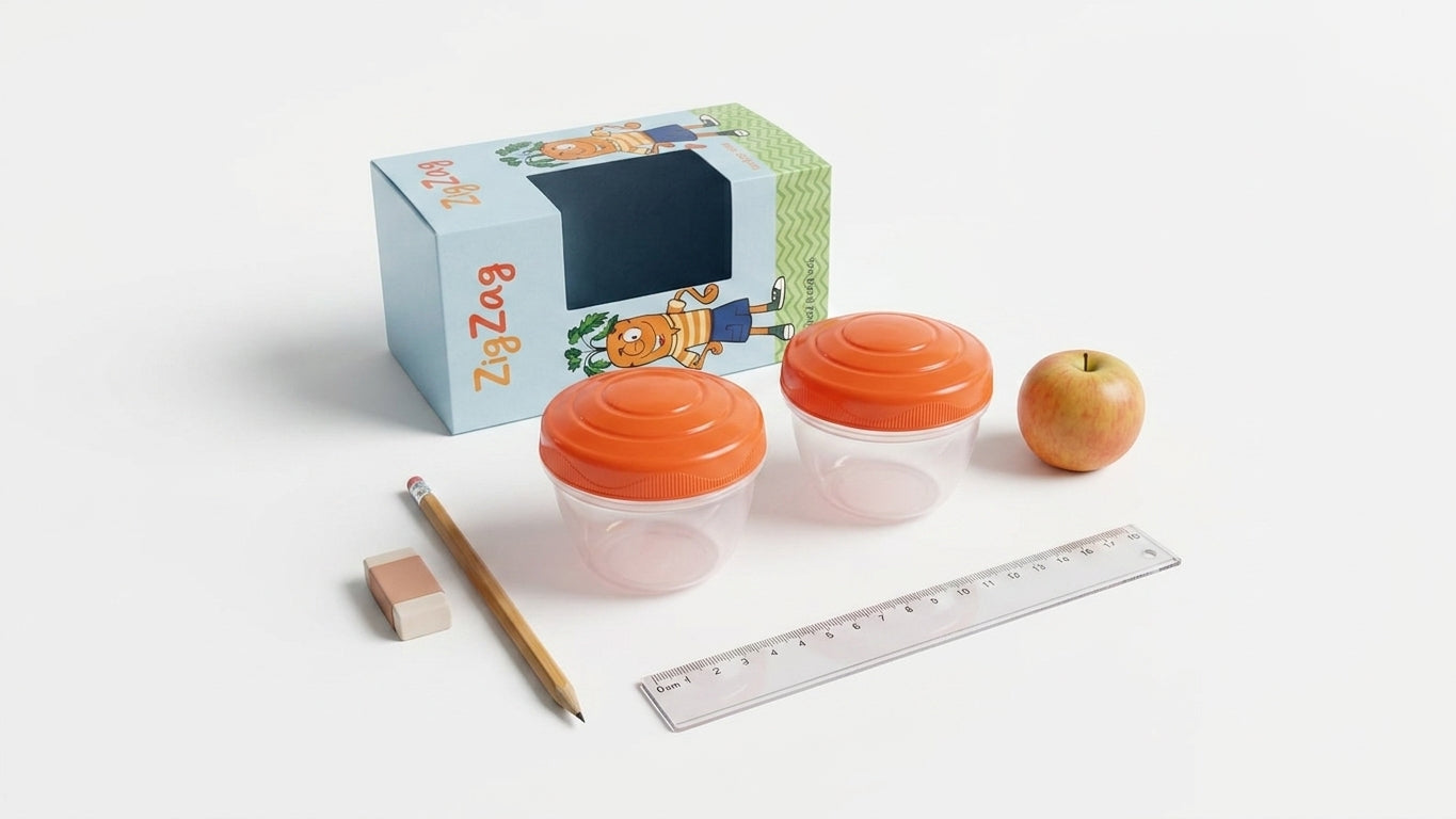 " ZIGZAG 2-piece food bowl-150 ml "