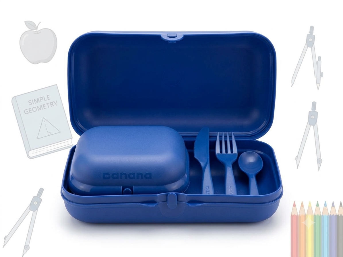" BANANA Lunch box set 1.2 L + 600ml  "