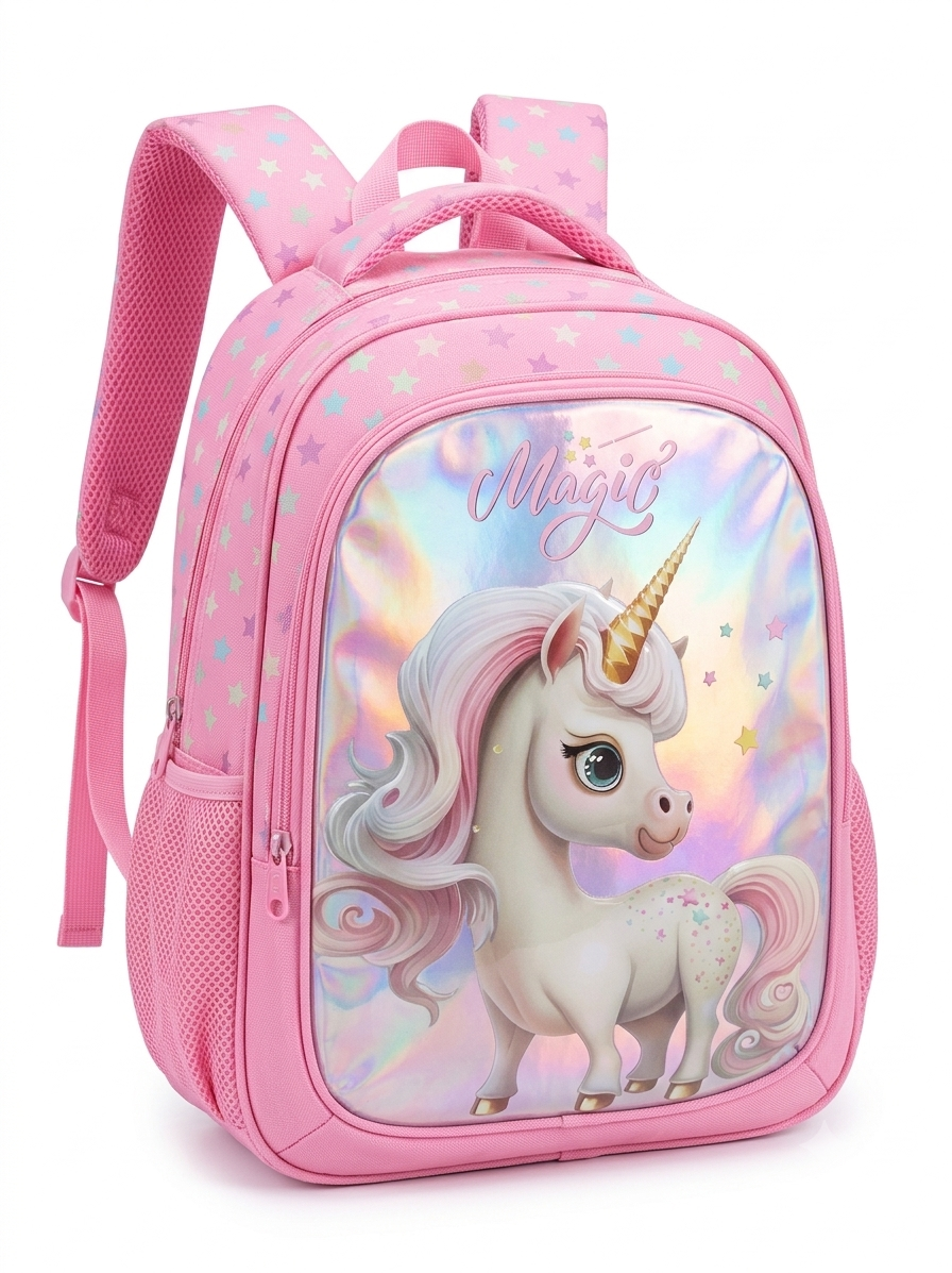 "NAHDET MASR UNI CORN Trolley Backpack Size 14"