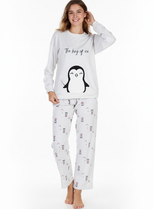ICE KING ROUND NECK PAJAMA