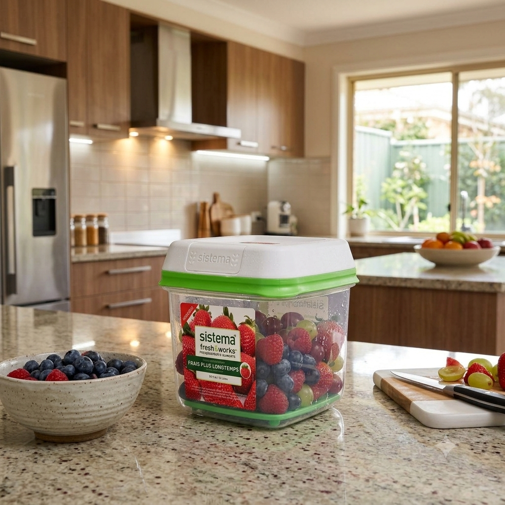 " Sistema Fresh Works Medium Square 1.5 Liter "