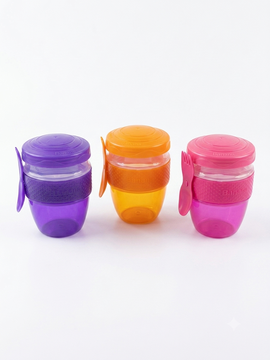 " BANANA Happy cup of sauce container - 500 ml "