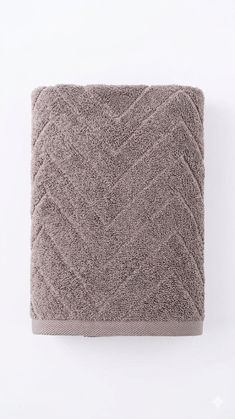 MODA HOME zigzag pattern beach towel with 90x160 cm size, featuring colorful geometric zigzag design on soft fabric.