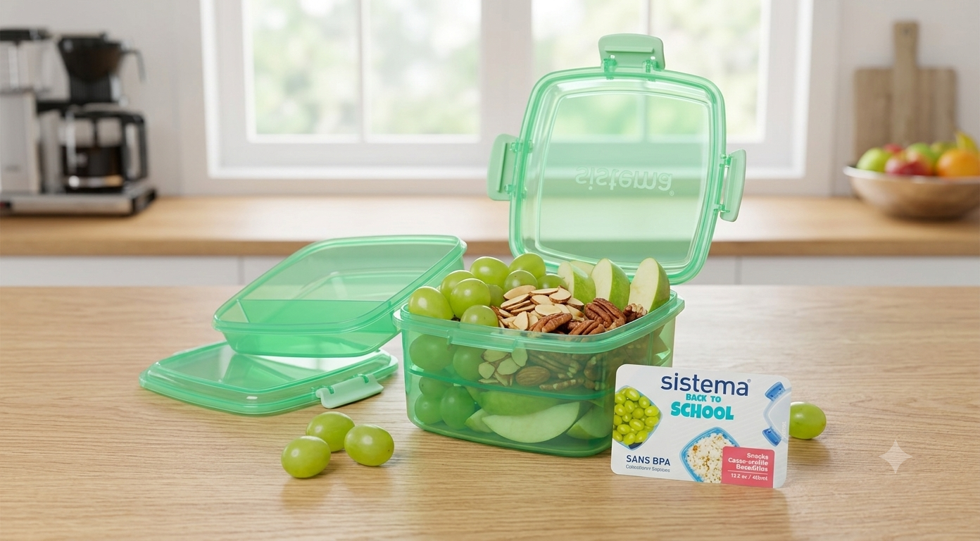 " Sistema Snack Lunch Box, 400 ml Capacity "