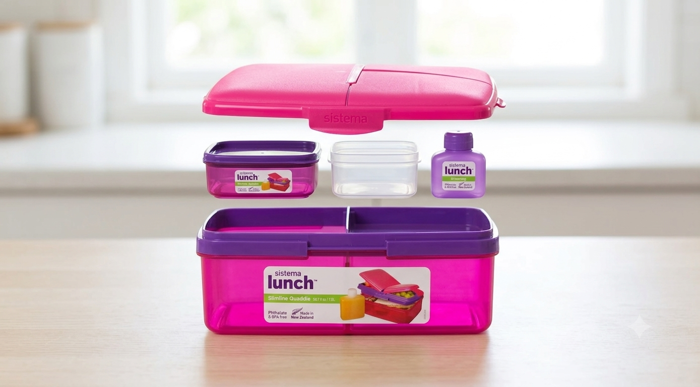 " Sistema quaddie lunch box 1.5 L "