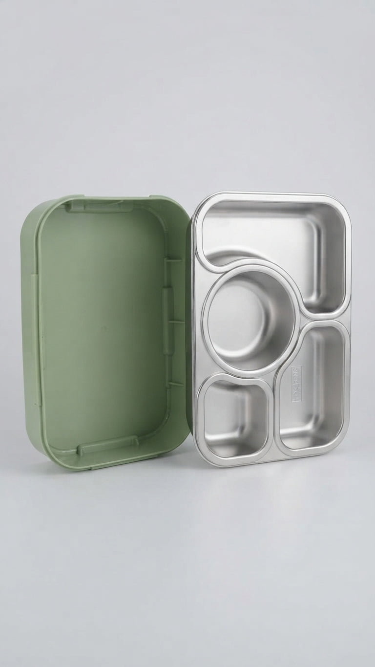 ""LIFETRADE Stainless Lunchbox 960 ML"