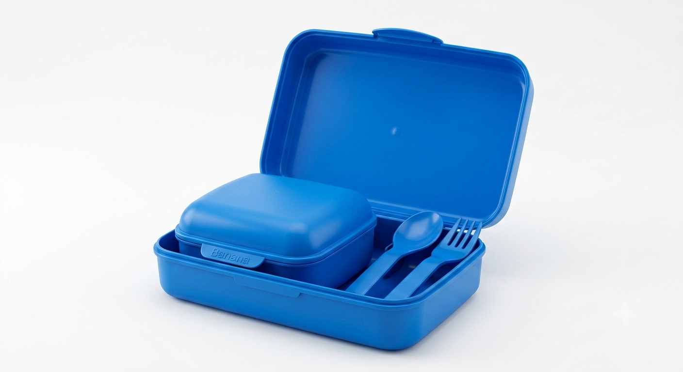 " BANANA Lunch box set 1.2 L + 600ml  "