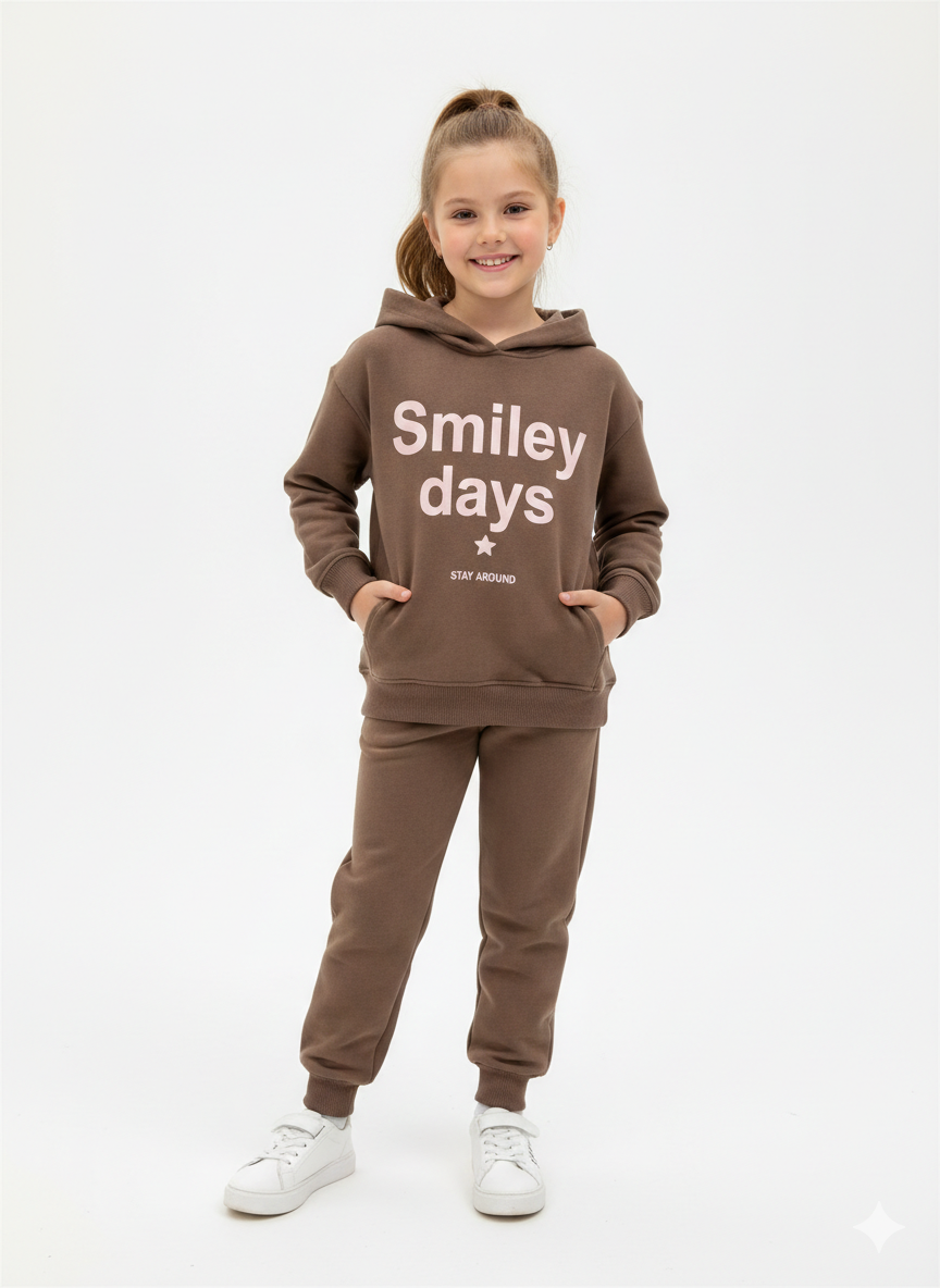 SMILEY DAYS HOODIE SET