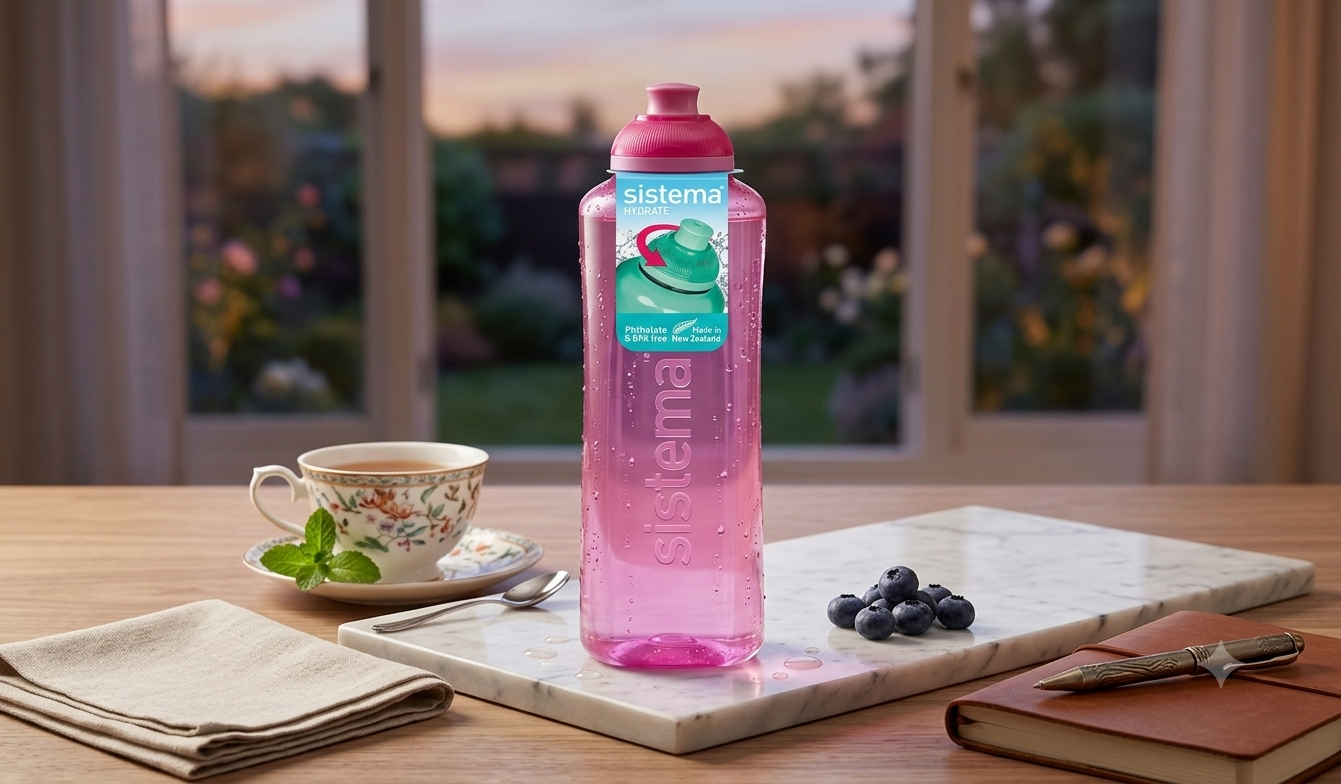" Sistema Swift Plastic Squeeze Bottle, 480 ml Capacity "