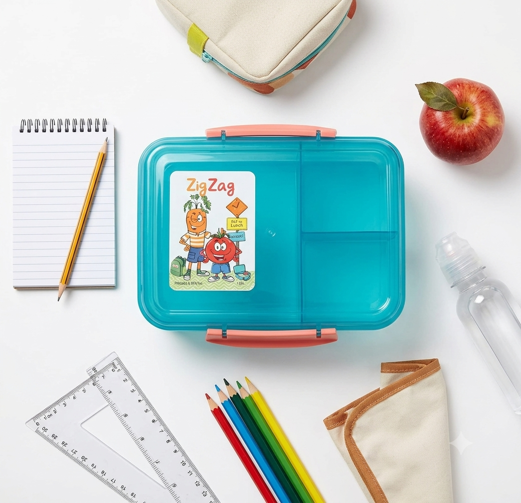 " ZIGZAG Lunch Box 1.65 Liter "