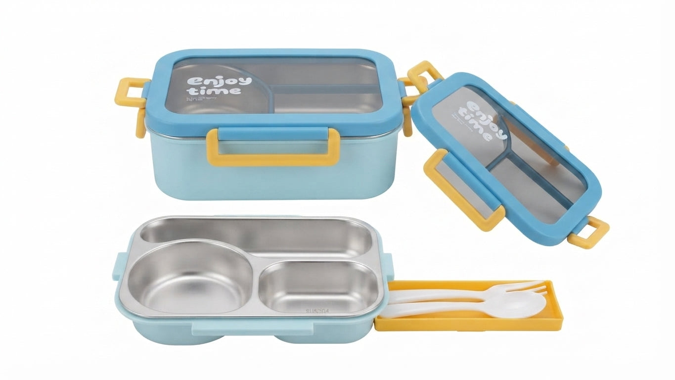 ""LIFETRADE Stainless Lunchbox 650 ML"
