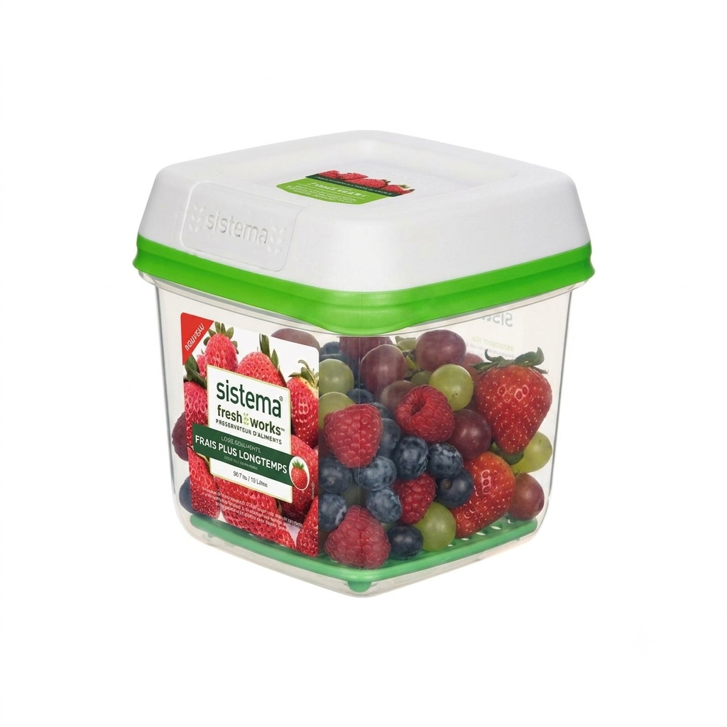 " Sistema Fresh Works Medium Square 1.5 Liter "