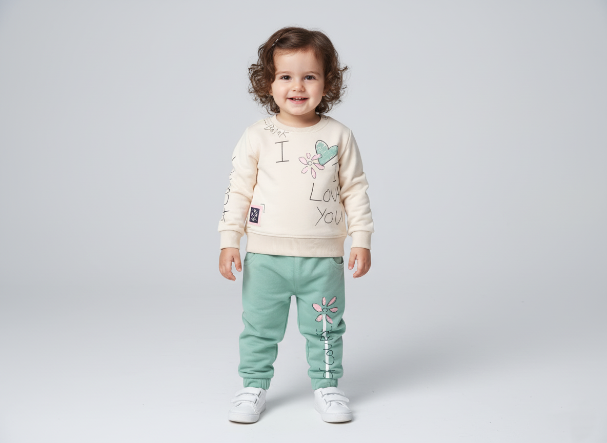 Round Neck Pants and Sleeves