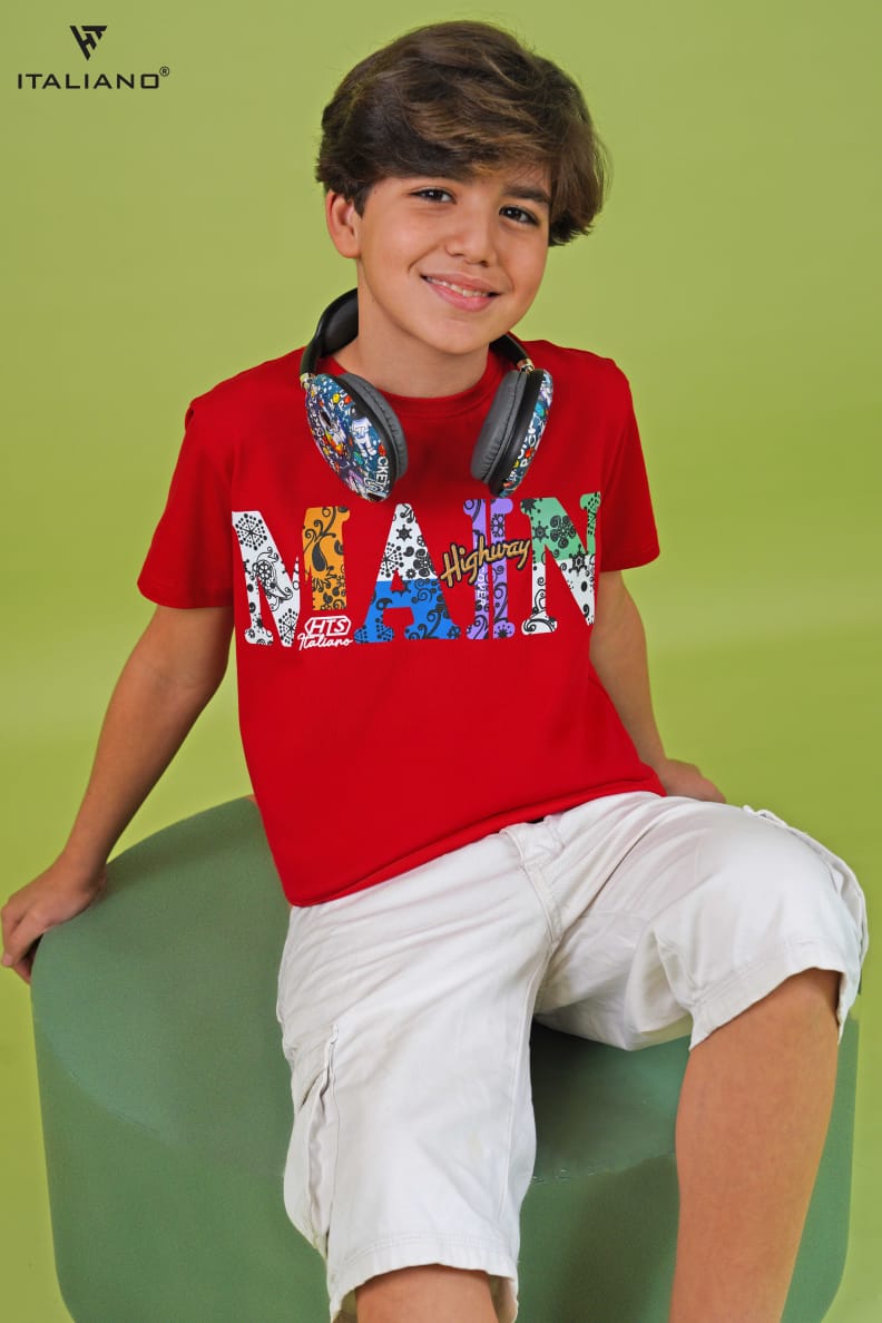 Main  Half-sleeved T-shirt