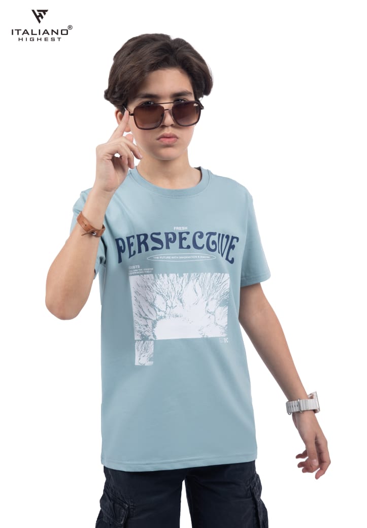perspective  sleeve t-shirt