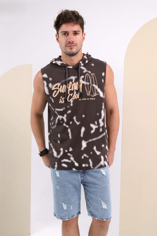 SURFING HOODIE CUT TSHIRT