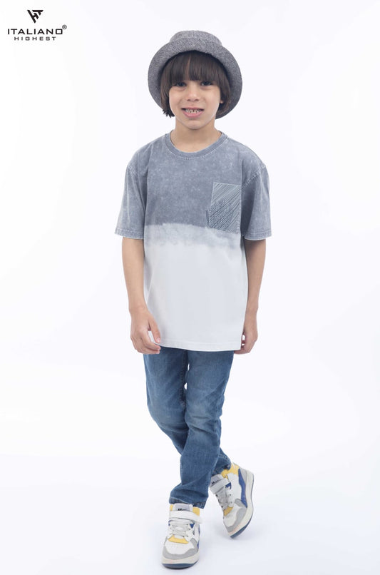 DEPTH LIFE  Half-sleeved T-shirt